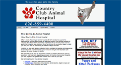 Desktop Screenshot of countryclubvetca.com